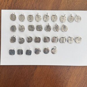NWOT,  Waxing Poetic Sterling Silver Charms